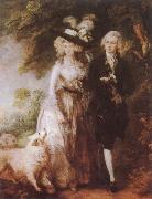 Thomas Gainsborough, Mr and Mrs William Hallett